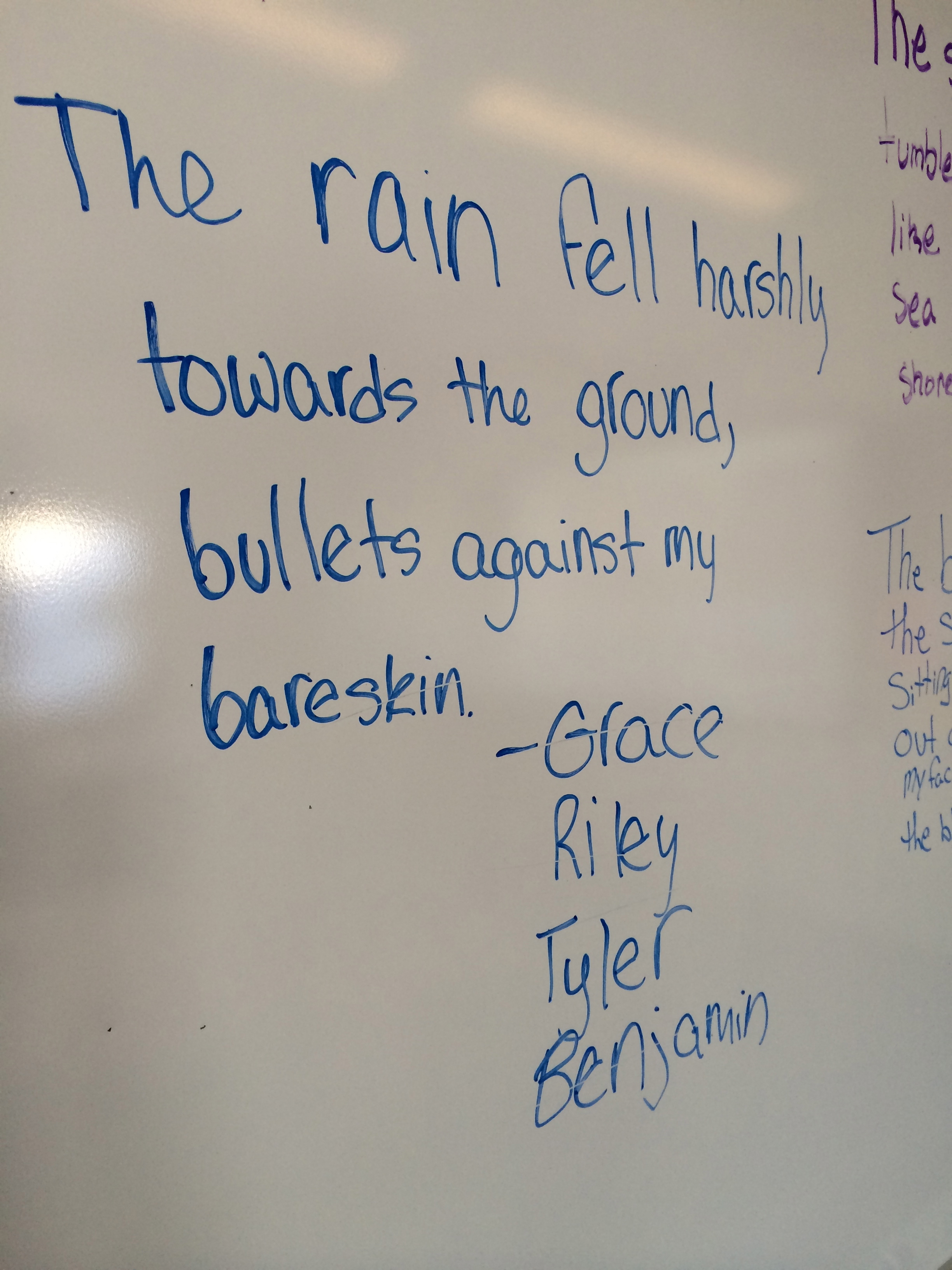Poetry  Eighth Grade English @ USM